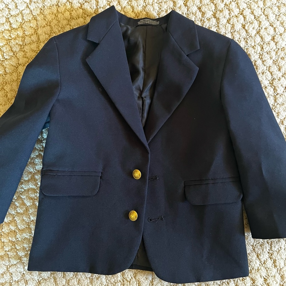 Navy sports coat, 24 months